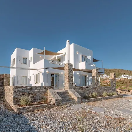 아파트 Luxury House With Great View At Sea And Despotiko 안디파로스