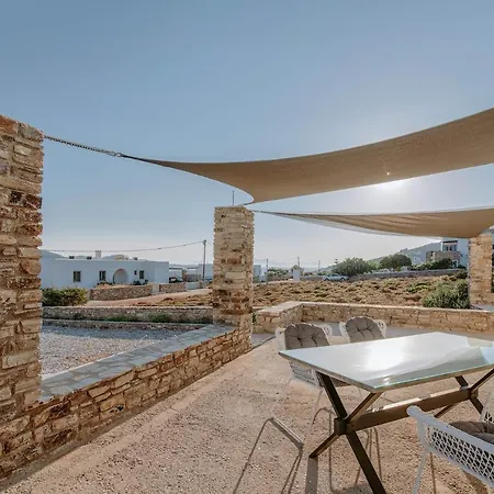 Luxury House With Great View At Sea And Despotiko 아파트 *